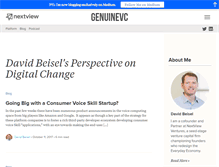 Tablet Screenshot of genuinevc.com